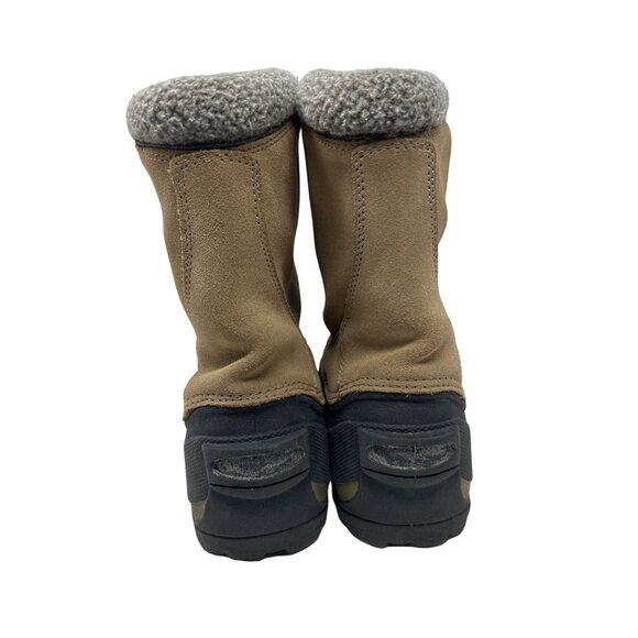 Sorel Ellesmere Winter Boots With Rubber Soles & Faux Fur Trim Womens Size 8 - Picture 3 of 16